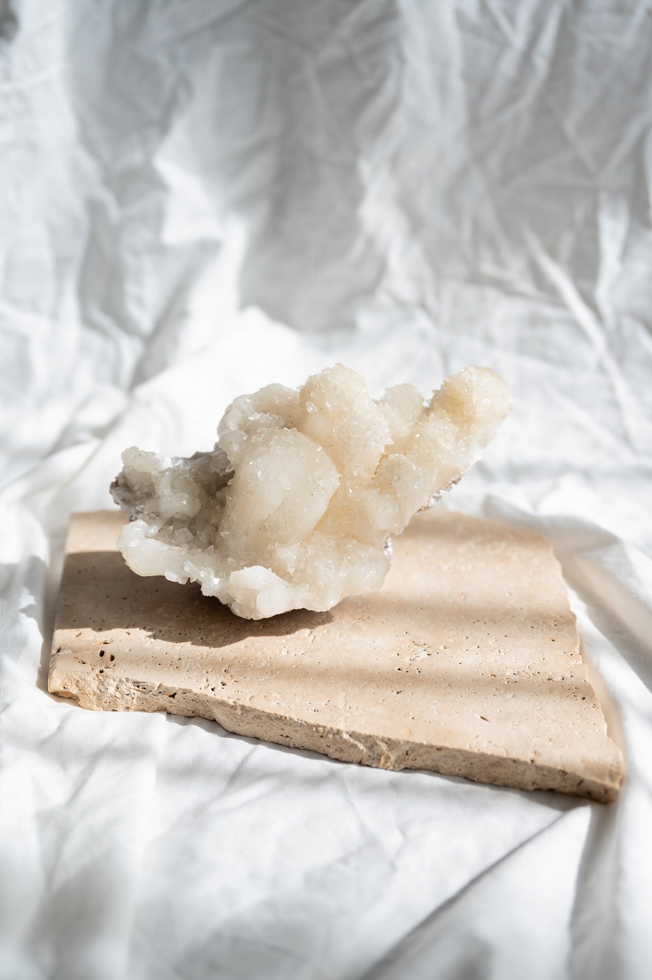 Apophyllite & Stilbite Clusters