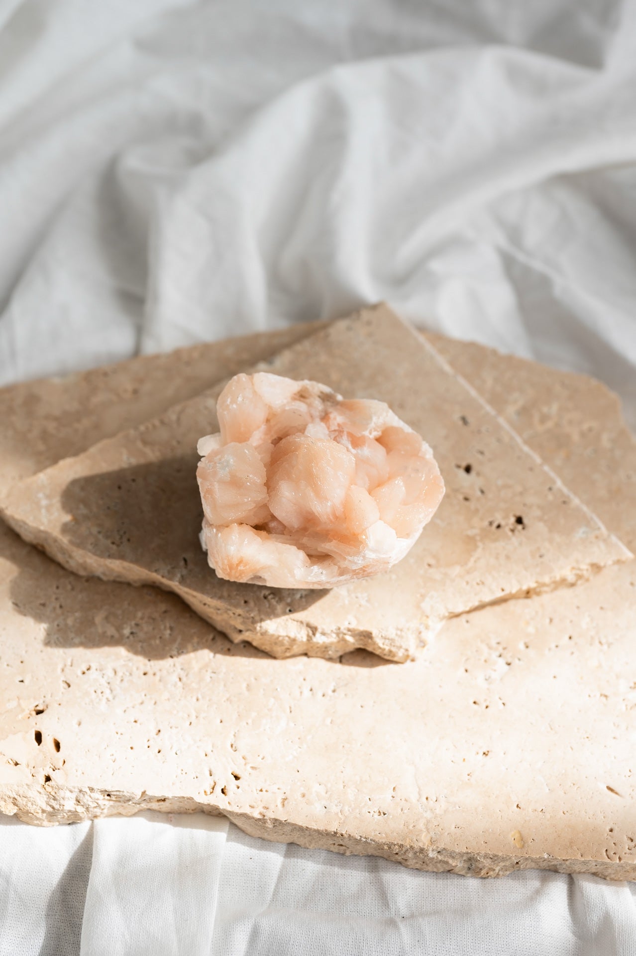 Apophyllite & Stilbite Clusters