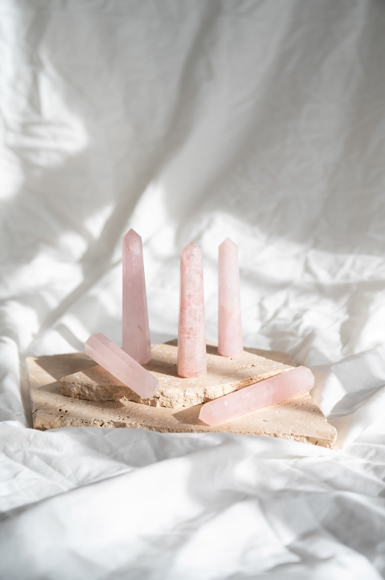 Rose Quartz Medium Tower