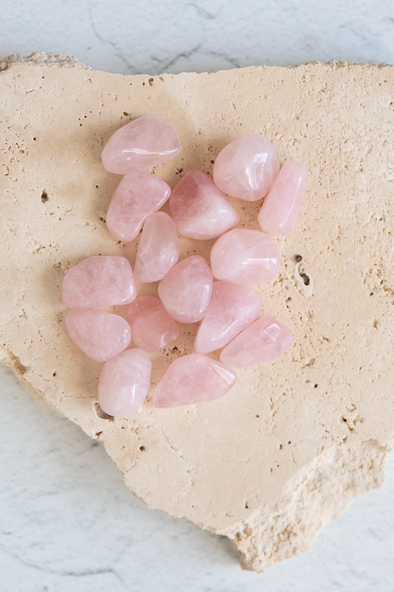 Rose Quartz Tumbles